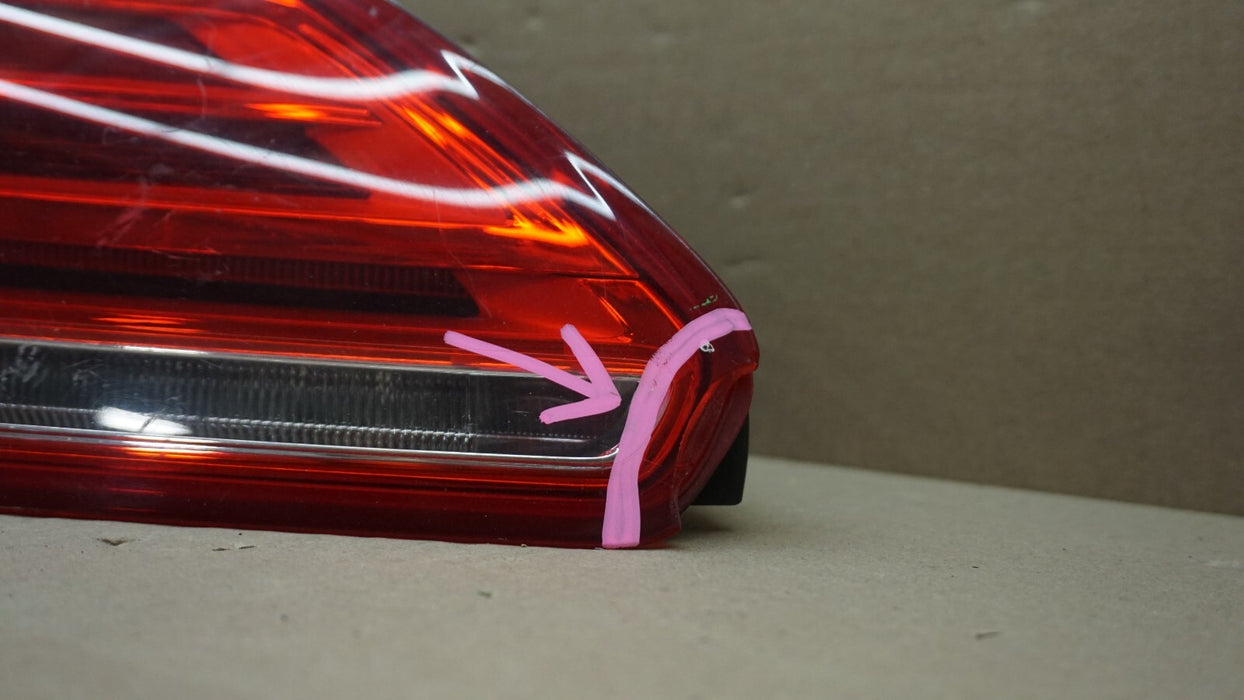 2010-2013 PORSCHE PANAMERA TURBO LH LEFT DRIVER SIDE TAIL LIGHT OEM