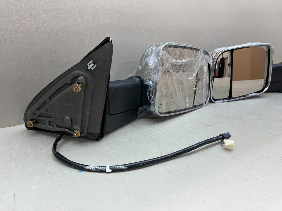 2013-2018 DODGE RAM 1500 POWER HEATED MEMORY FOLDING TOWING MIRRORS AFTERMARKET