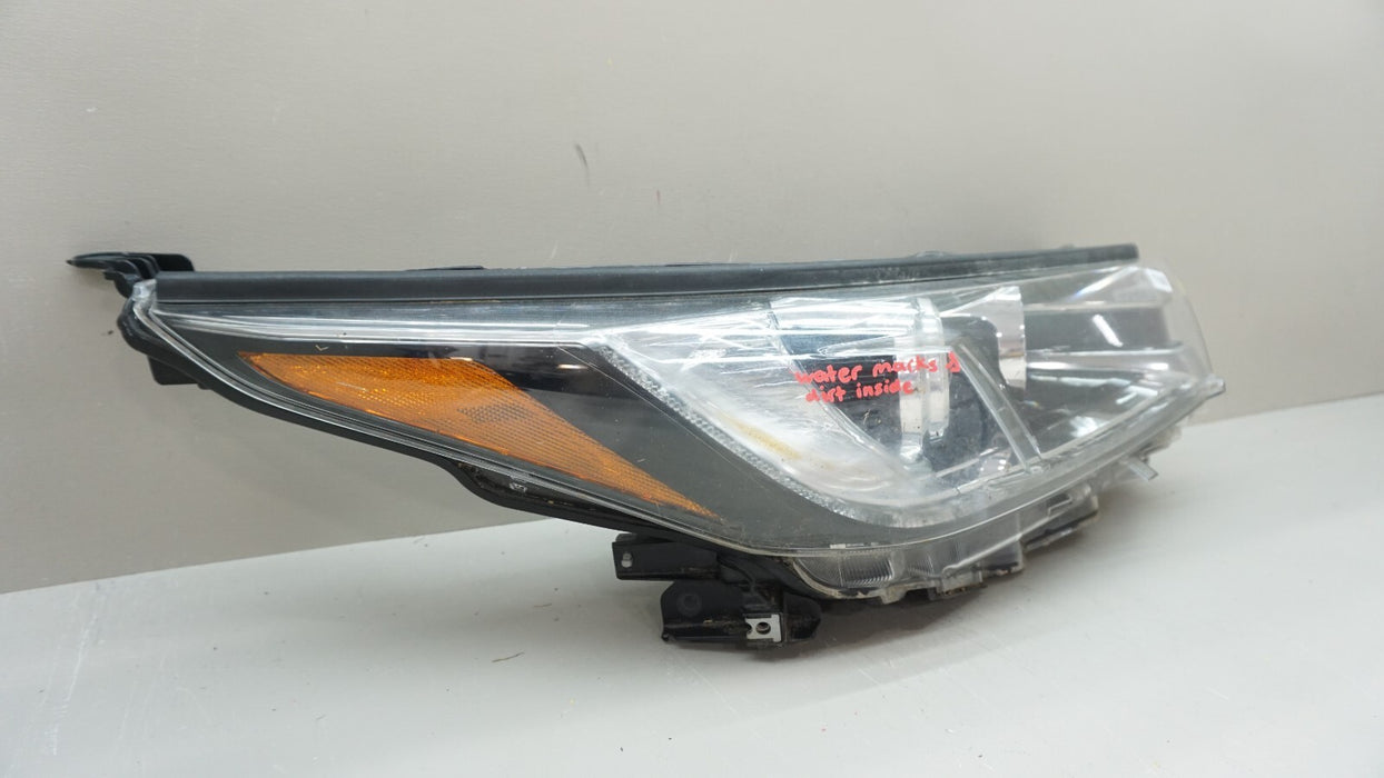 2017-2019 TOYOTA HIGHLANDER FRONT RH RIGHT PASSENGER SIDE HALOGEN HEADLIGHT OEM