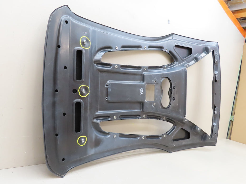 2017-2018 MCLAREN 570S COUPE REAR DECK LID ENGINE COVER PANEL OEM 13A6162CP