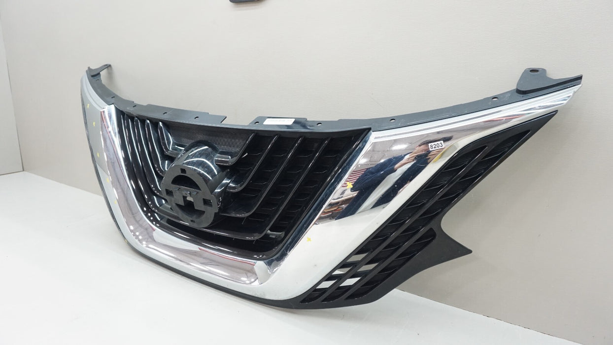 2015-2018 NISSAN MURANO FRONT UPPER RADIATOR GRILLE GRILL 623109UA8A OEM