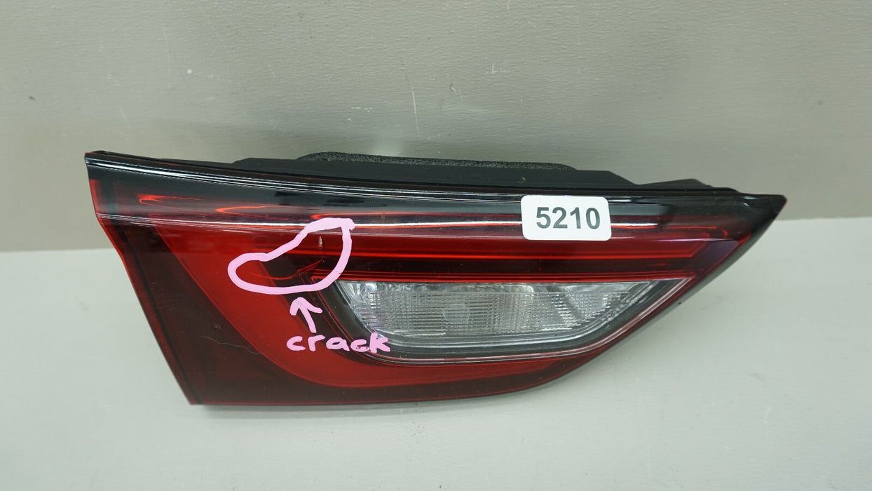 2016-2018 INFINITI QX60 REAR LEFT DRIVER SIDE INNER TAIL LIGHT BRAKE LAMP OEM