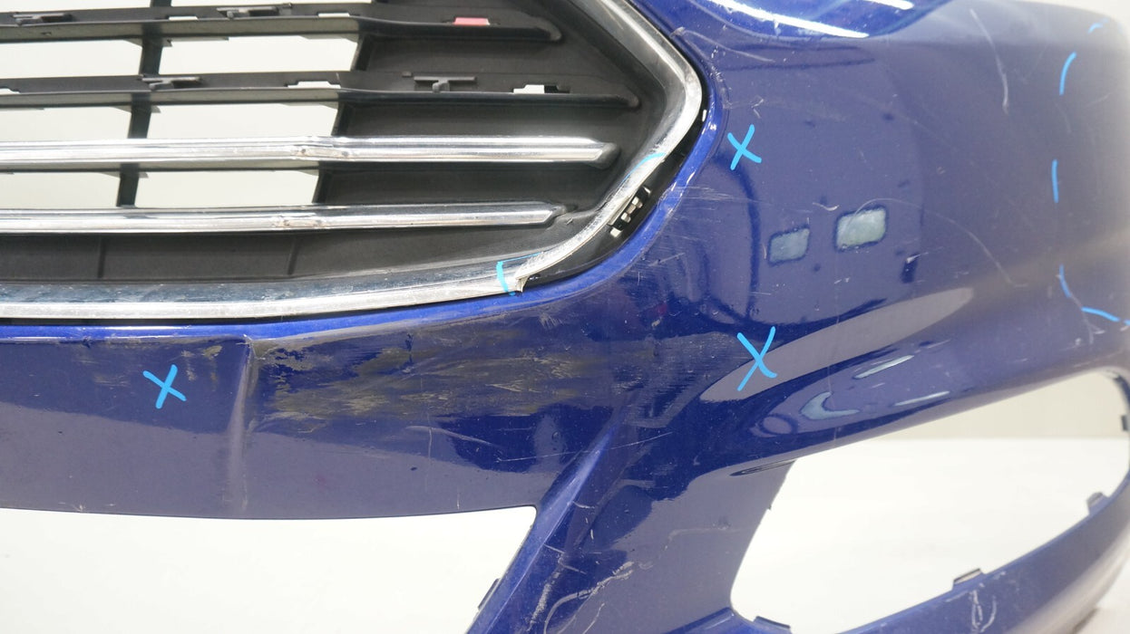 2013-2016 FORD FUSION FRONT BUMPER COVER PANEL WITH GRILLE OEM ES73-17757