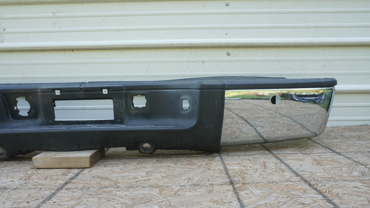 2010-2013 CHEVROLET SILVERADO REAR BUMPER PLASTIC COVER SHELL PANEL FACTORY OEM
