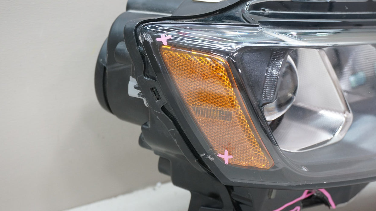 2017-2021 JEEP GRAND CHEROKEE FRONT RIGHT PASSENGER SIDE HALOGEN HEADLIGHT OEM