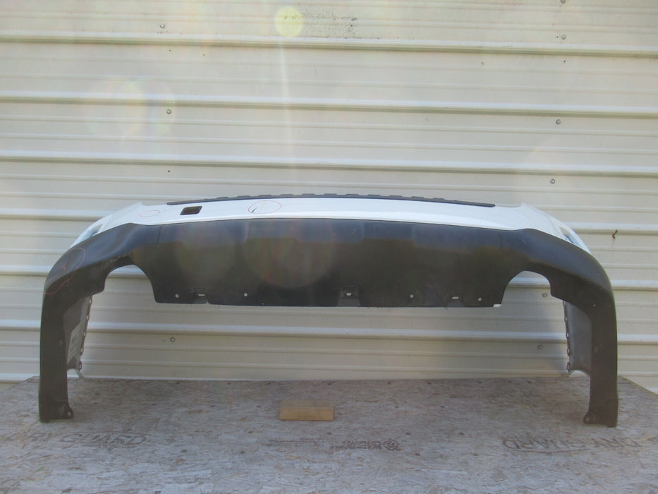 2015-2017 SUBARU OUTBACK REAR BUMPER COVER WHITE PLASTIC WITH VALANCE OEM