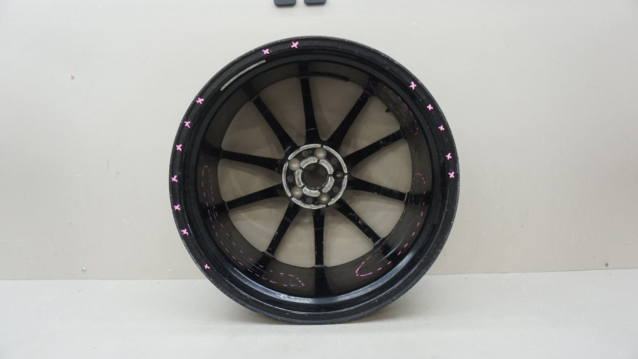 2016-2019 MCLAREN 570S REAR 10 SPOKE WHEEL RIM 21.5X11 21.5" OEM C-35711-TC
