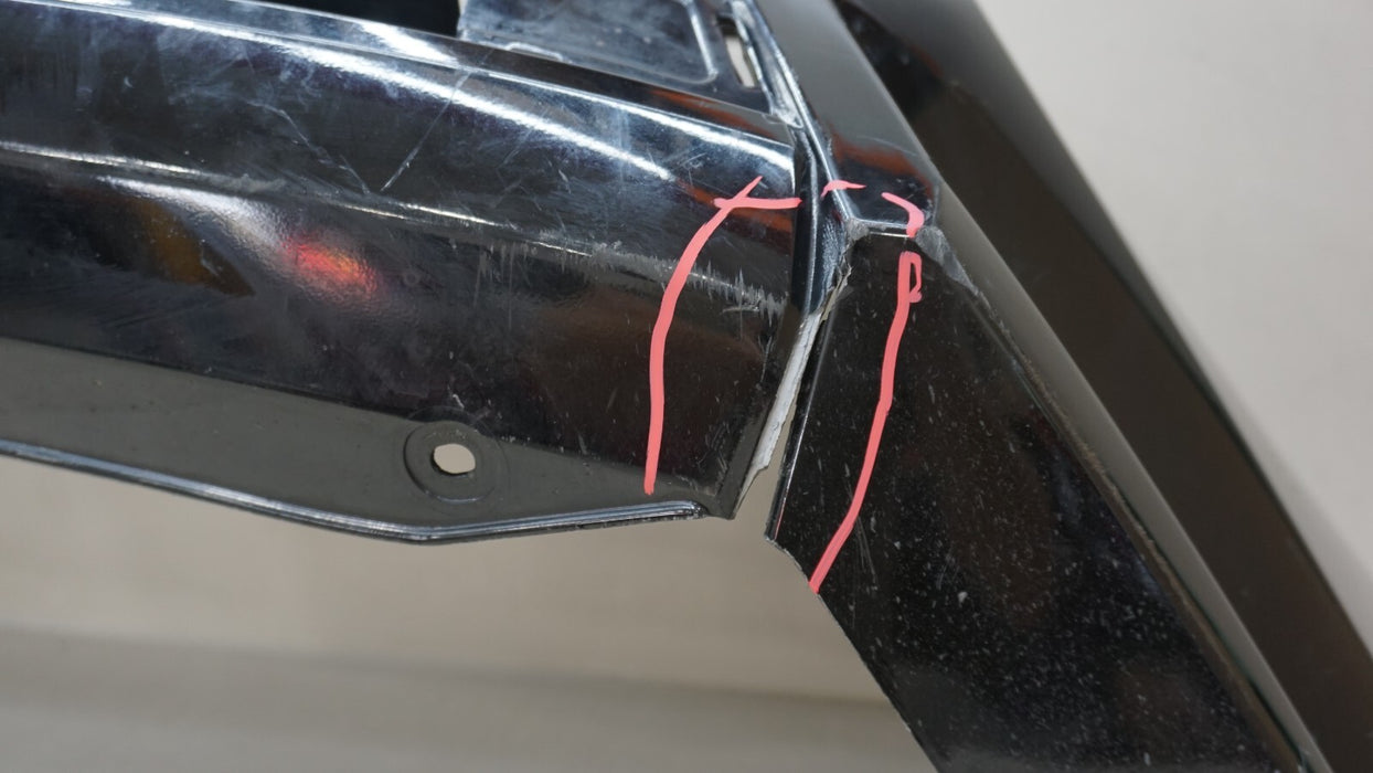 2010-2015 CADILLAC CTS COUPE REAR BUMPER COVER PANEL PLASTIC 10 11 12 13 14 OEM