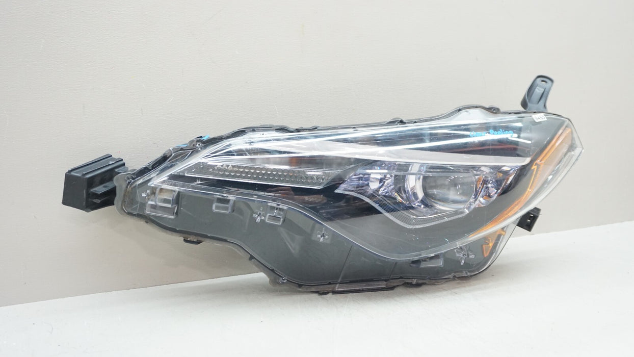 2017-2019 TOYOTA COROLLA FRONT LEFT DRIVER SIDE LED HEADLIGHT OEM