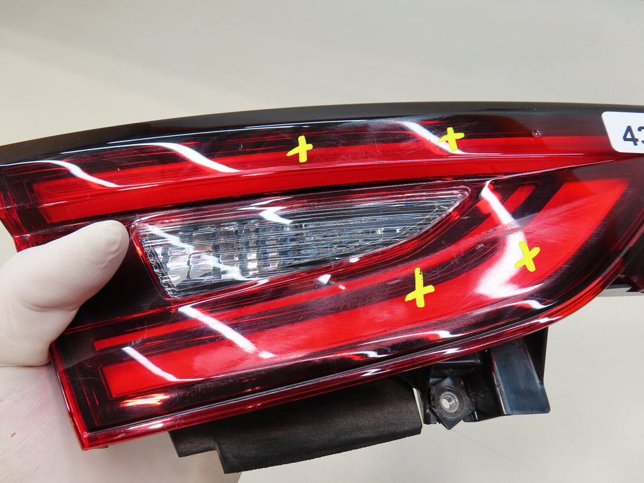 2019- 2022 HONDA INSIGHT LEFT DRIVER SIDE INNER TAIL LIGHT USED OEM