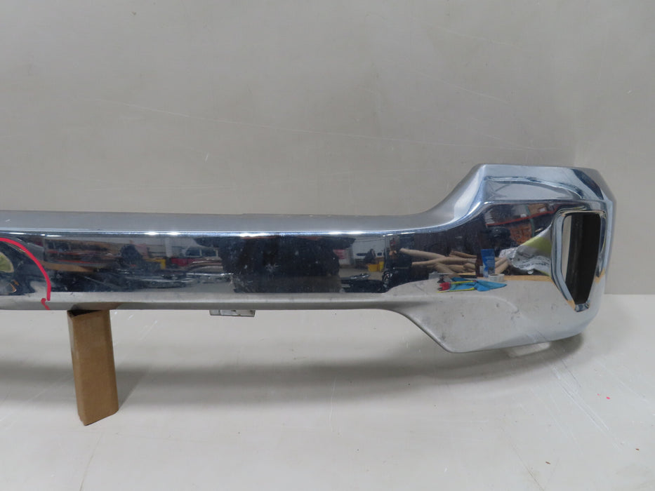 2016-2019 CHEVY SILVERADO 1500 FRONT METAL BUMPER CHROME 84051822 OEM