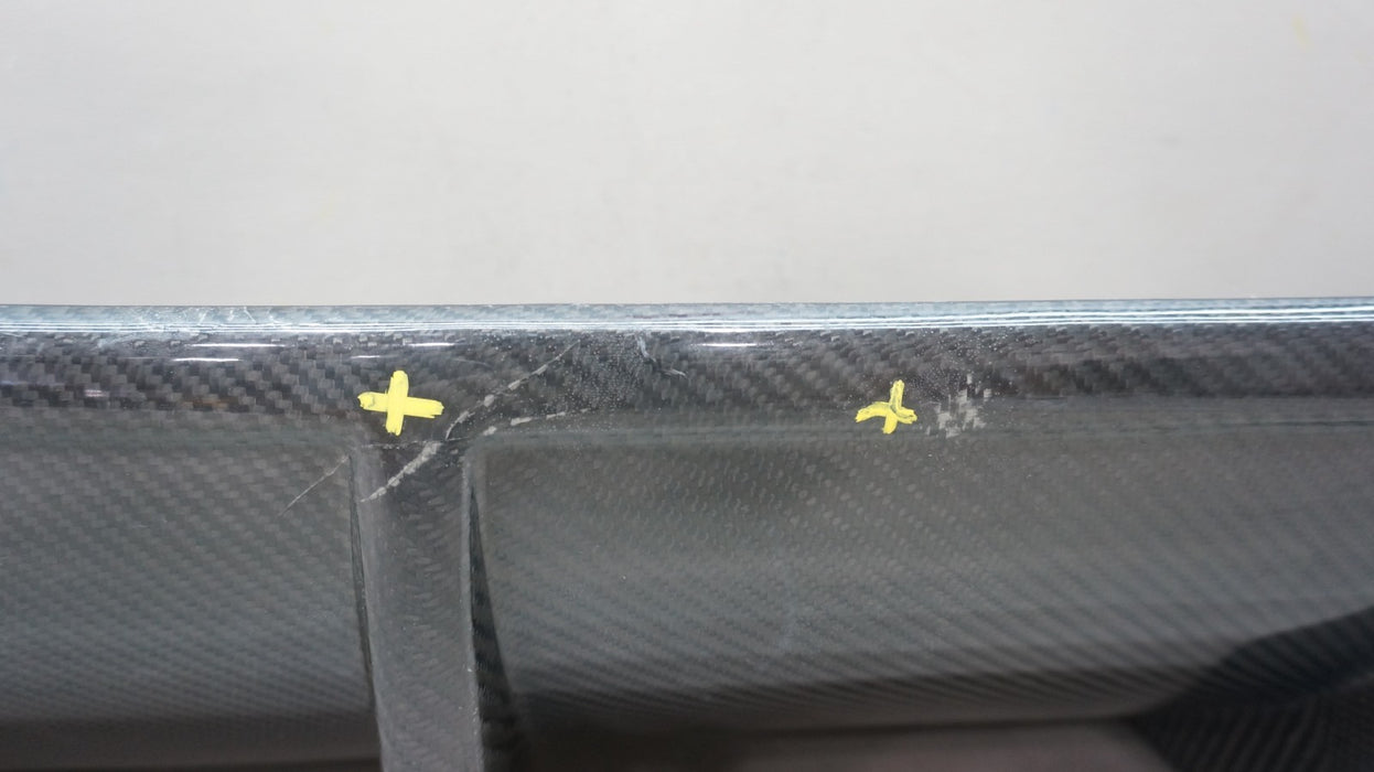 2014-2017 INFINITI Q50 REAR LOWER CARBON FIBER DIFFUSER AFTERMARKET