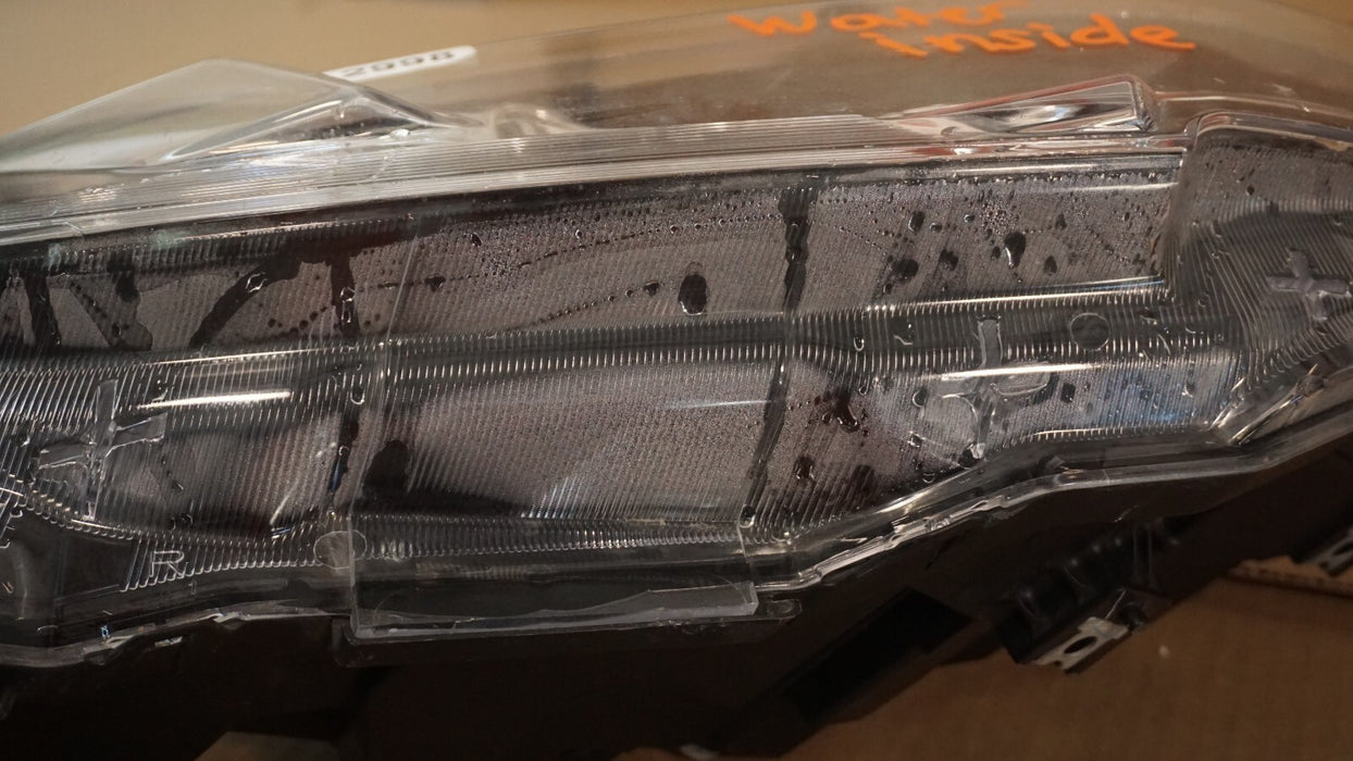 2016-2018 HONDA CIVIC FRONT RIGHT PASSENGER SIDE HEADLIGHT HALOGEN LAMP OEM
