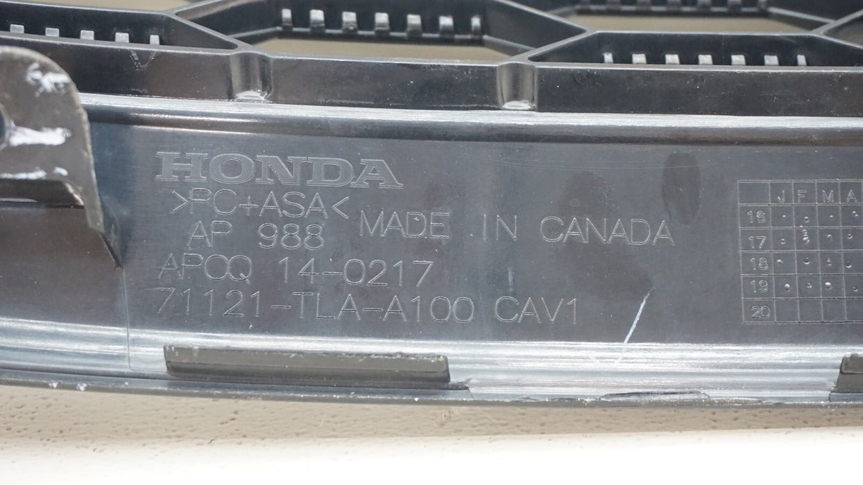 2017-2019 HONDA CR-V CRV FRONT UPPER RADIATOR GRILLE GRILL OEM 71121TLAA100