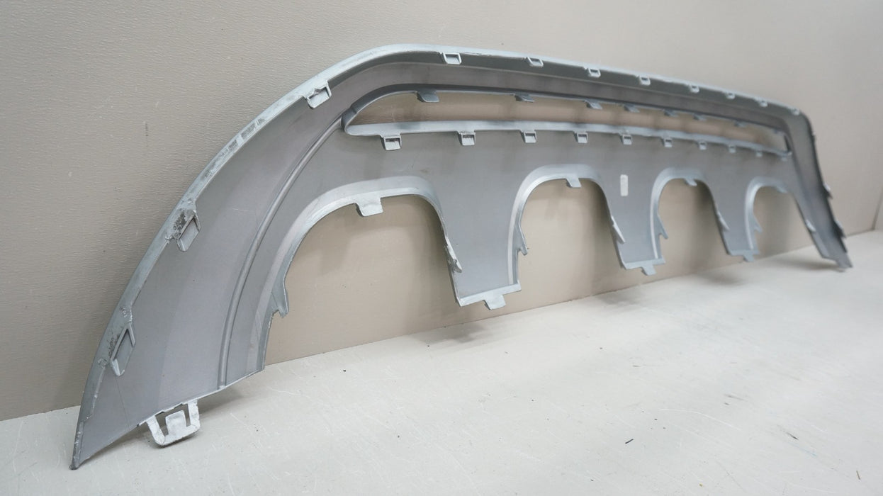 2022-2024 VOLKSWAGEN TAOS LOWER REAR BUMPER VALANCE SILVER OEM 2GJ-807-568