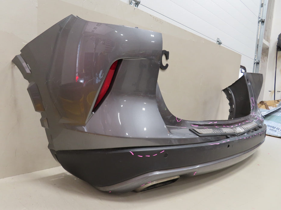 2019-2020 INFINITI QX50 SUV REAR BUMPER COVER W/ LOWER PANEL MUFFLER TIP OEM