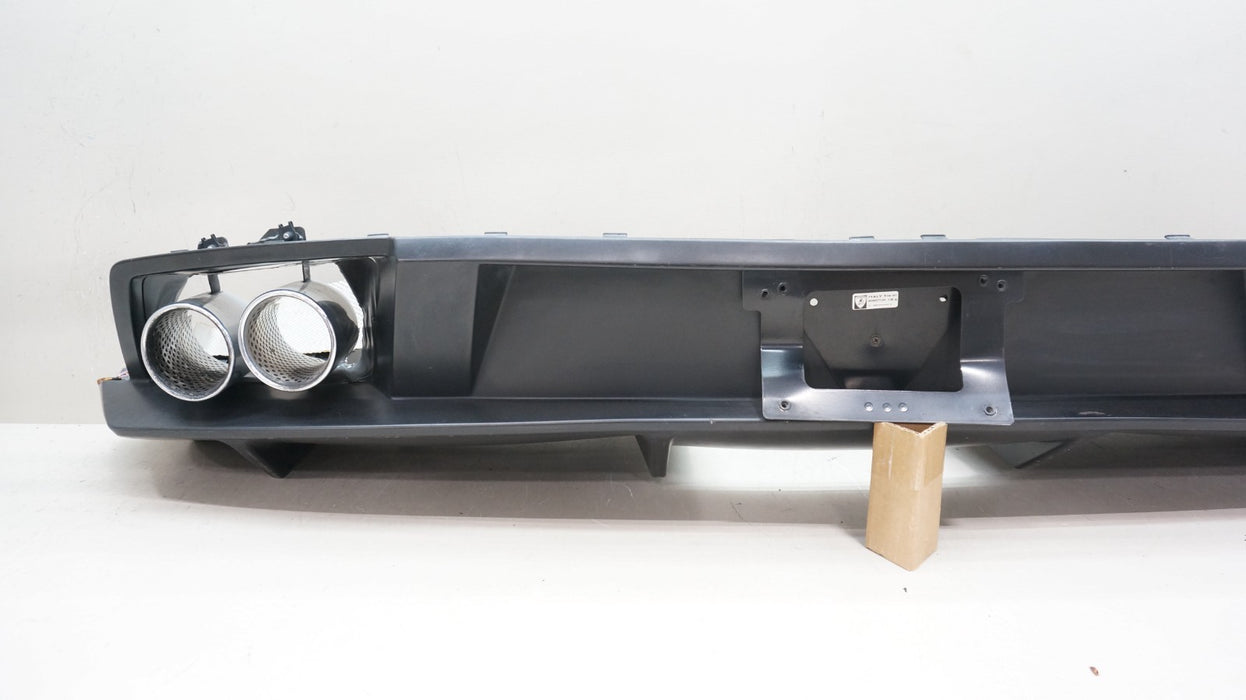 2009-2013 LAMBORGHINI GALLARDO REAR BUMPER DIFFUSER W/ EXHAUST TIPS 400807527D