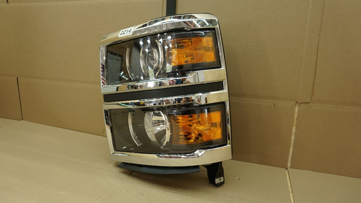 2015-2019 CHEVROLET SILVERADO 1500 FRONT LEFT DRIVER SIDE HEADLIGHT AFTERMARKET