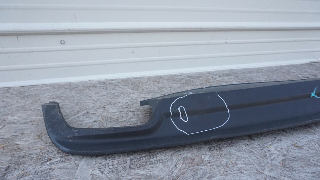 2011-2015 AUDI A6 S6 S-LINE REAR LOWER BUMPER COVER PANEL VALANCE 4G0807521B OEM