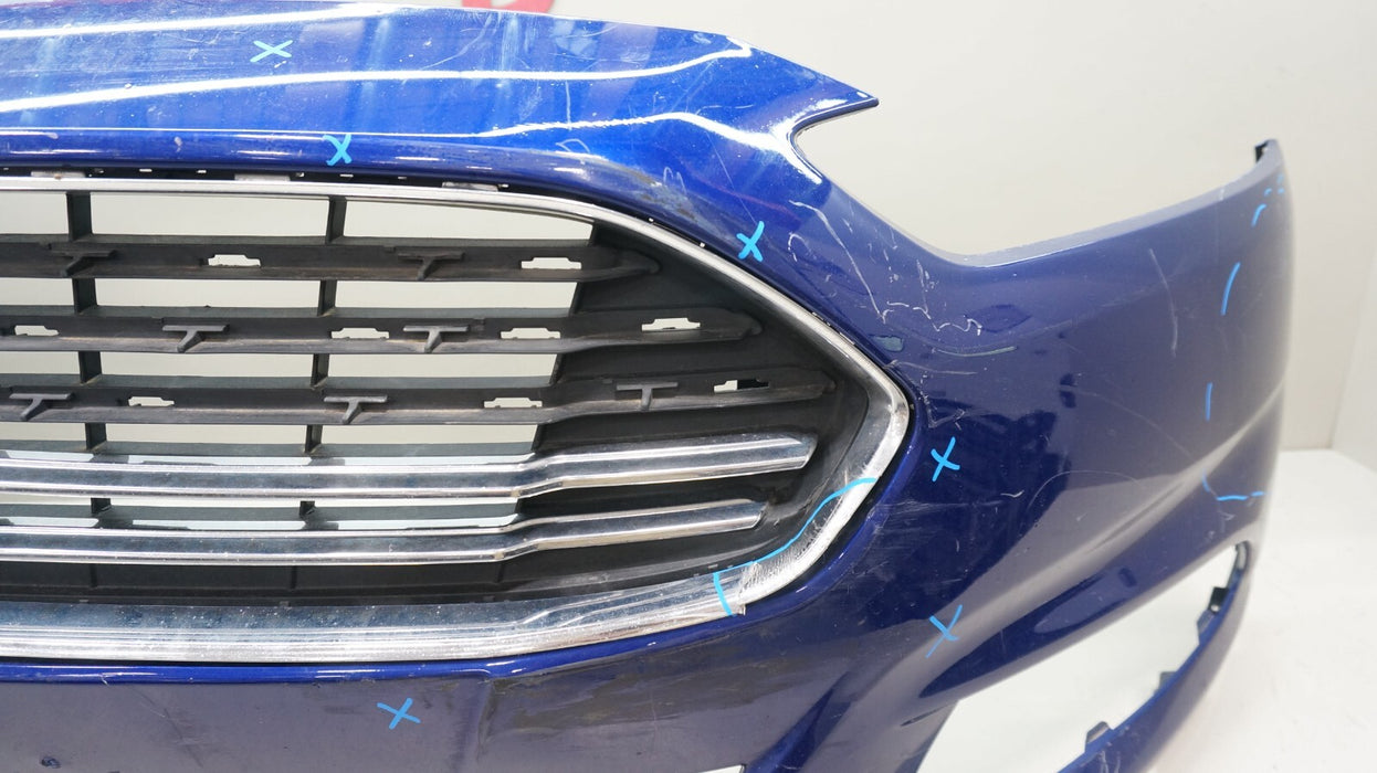 2013-2016 FORD FUSION FRONT BUMPER COVER PANEL WITH GRILLE OEM ES73-17757