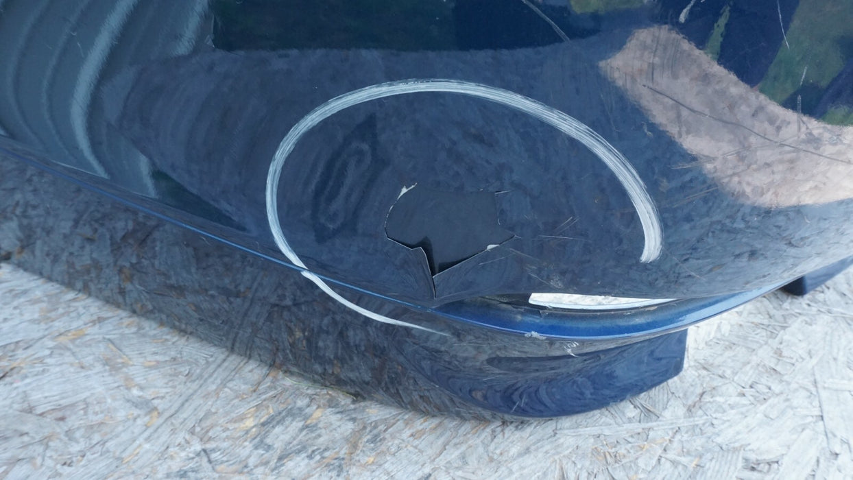 2004-2007 BMW 525I 530I 545I 550I E60 SEDAN REAR BUMPER COVER PANEL PLASTIC OEM