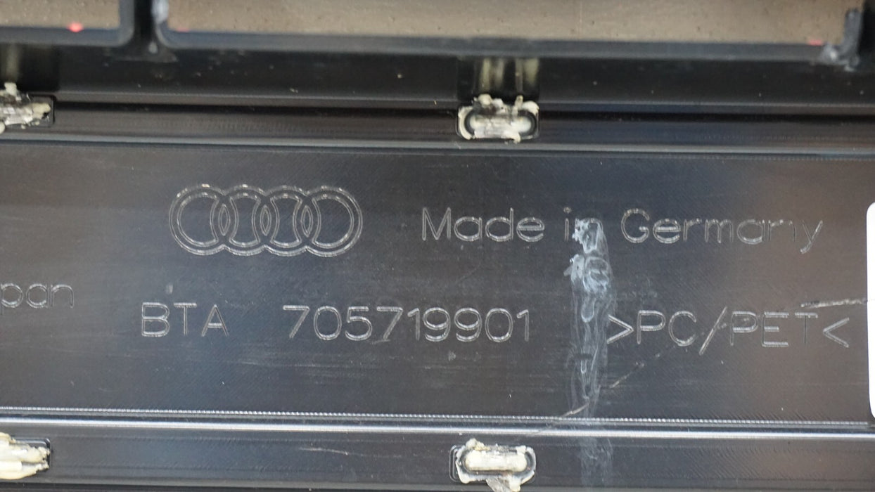 2021 AUDI A4 QUATTRO SEDAN FRONT BUMPER COVER PANEL W/ GRILLE GRILL EMBLEM OEM