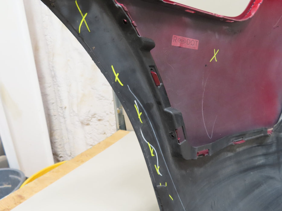 2016 2017 2018 KIA SORENTO REAR W/VALANCE BUMPER COVER OEM P# 86611-C6000