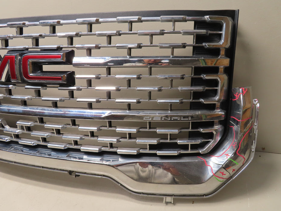 2020 2021 2022 GMC ACADIA DENALI FRONT UPPER GRILLE GRILL 84818781 OEM