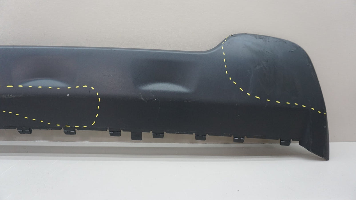 2014-2018 JEEP CHEROKEE REAR LOWER BUMPER COVER VALANCE OEM 68210025AA