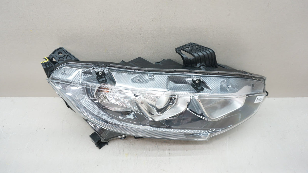 2016-2019 HONDA CIVIC FRONT RIGHT PASSENGER SIDE HALOGEN HEADLIGHT OEM