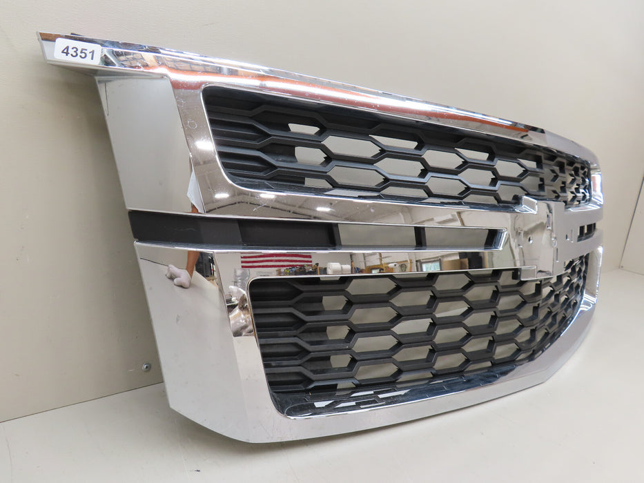 2015-2020 CHEVROLET TAHOE/SUBURBAN FRONT RADIATOR GRILL GRILLE OEM 23440914