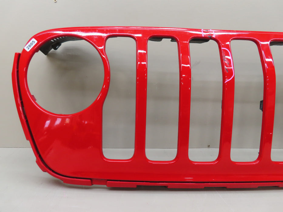 2018 - 2022 JEEP WRANGLER SAHARA FRONT RADIATOR GRILLE GRILL  OEM 6BY79TRMAB