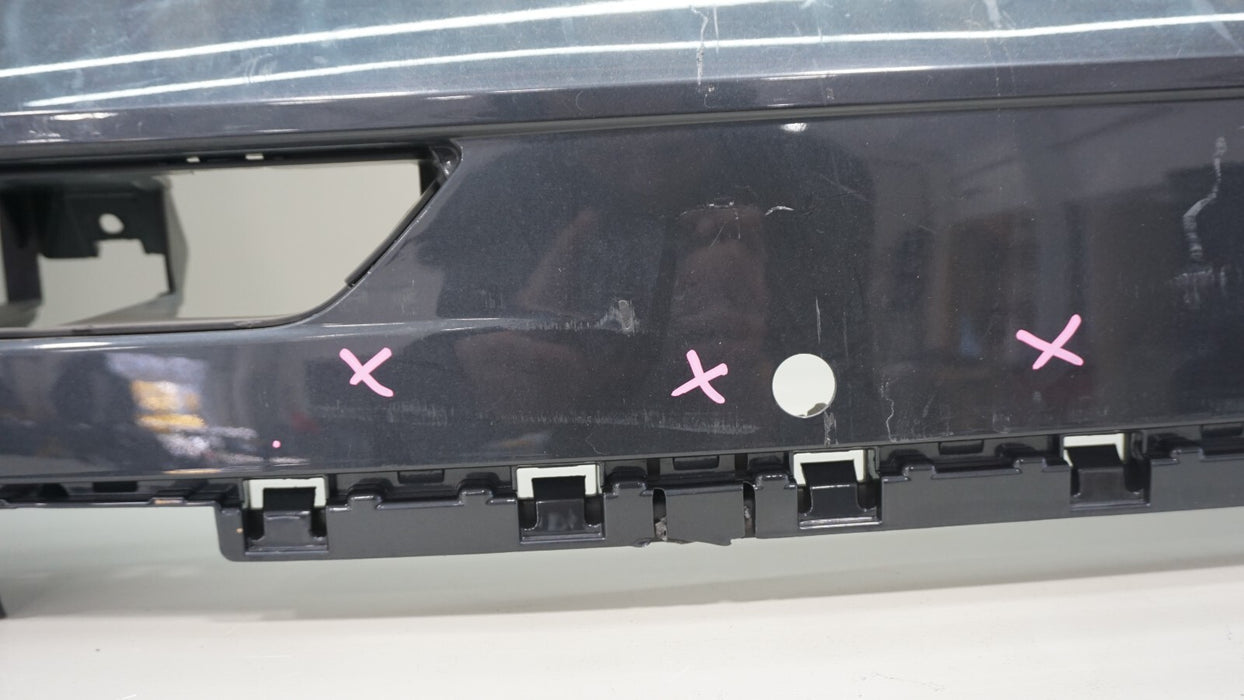 2018-2020 AUDI Q5 SQ5 S-LINE UPPER REAR BUMPER COVER OEM 80A807301