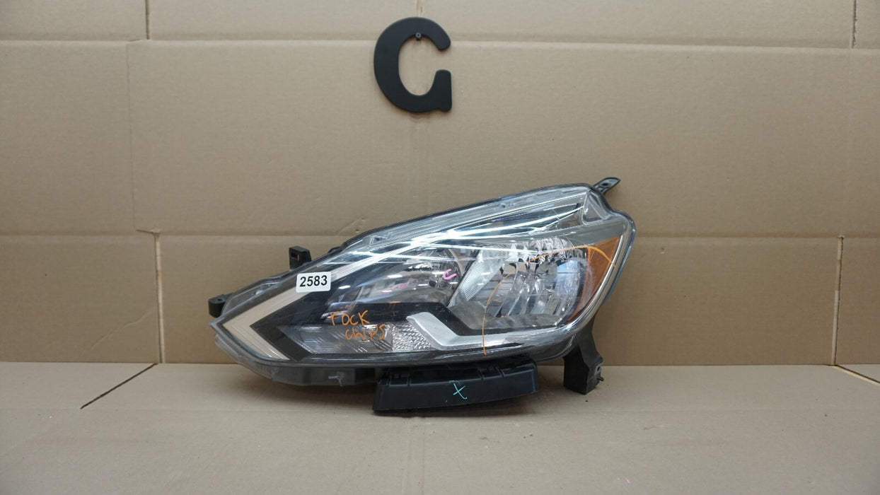 2016-2019 NISSAN VERSA FRONT LEFT DRIVERS SIDE HEADLIGHT OEM 16 17 18 19
