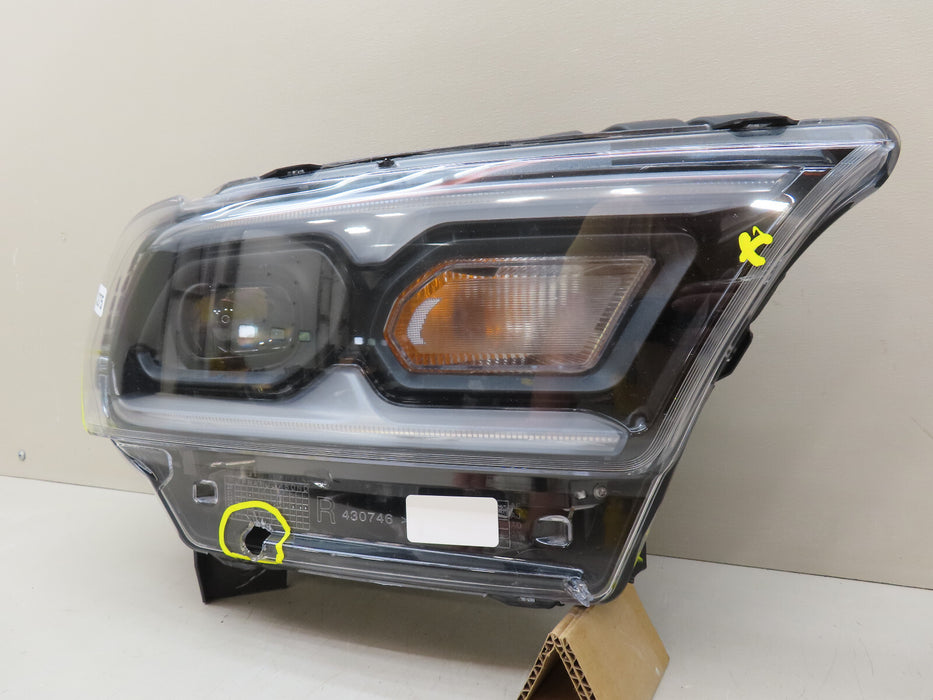 2021-2024 DODGE DURANGO FRONT RIGHT PASSENGER SIDE HEADLIGHT OEM