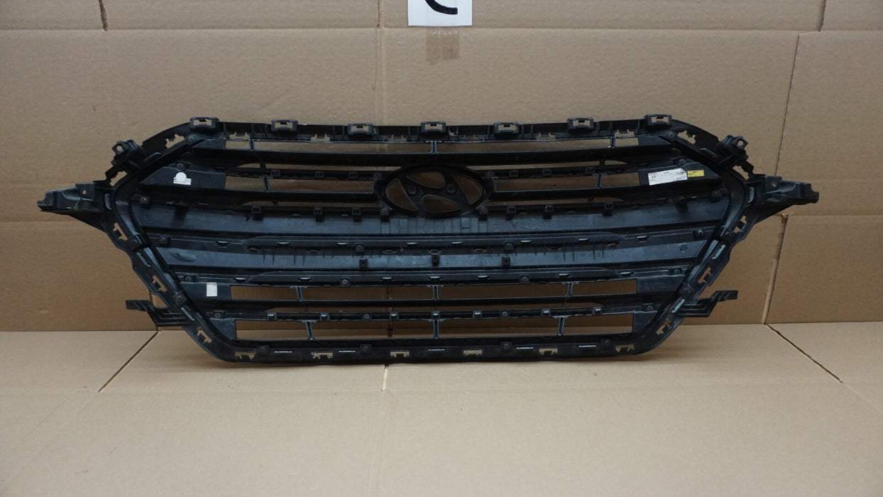 2017-2018 HYUNDAI ELANTRA FRONT UPPER RADIATOR GRILL GRILLE 86350-F3000 OEM