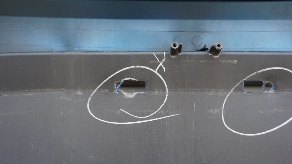 2018-2019 HYUNDAI SONATA REAR BUMPER WITHOUT SENSORS COVER OEM 18 19 86611-C2700