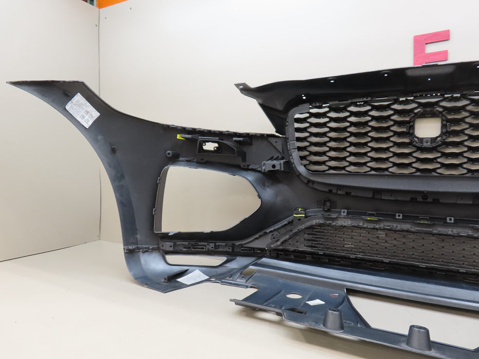 2021-2023 JAGUAR F-PACE FRONT BUMPER COVER PANEL W/GRILLE W/LOWER OEM