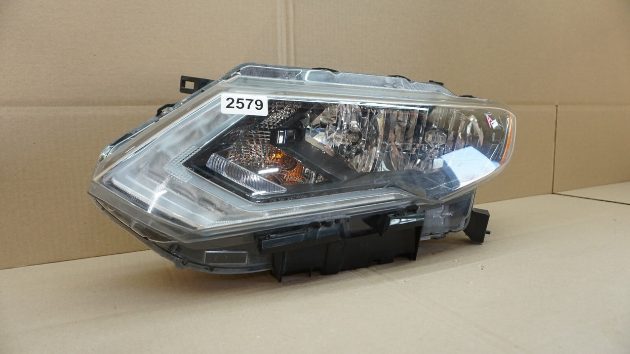 2017-2019 NISSAN ROGUE FRONT LEFT DRIVERS SIDE HEADLIGHT OEM 17 18 19