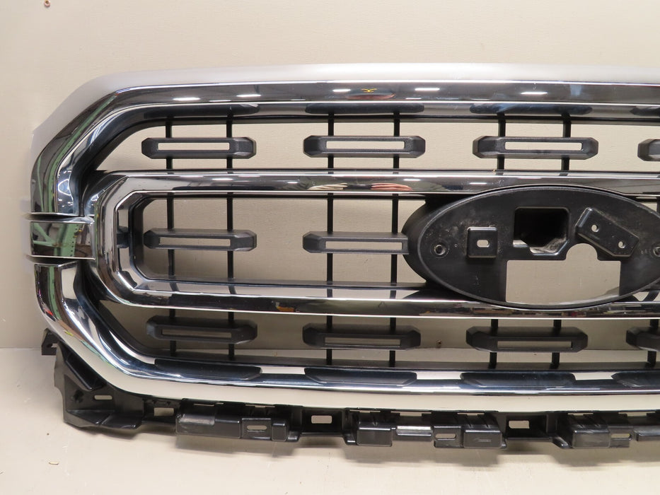 2021 2022 FORD F150 XLT FRONT GRILLE GRILL W/O EMBLEM OEM