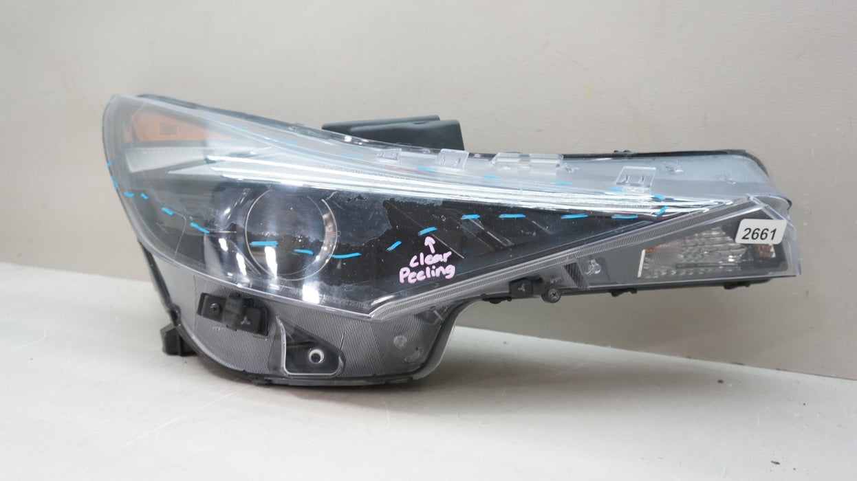 2021-2023 HYUNDAI ELANTRA FRONT RIGHT HALOGEN WITH LED HEADLIGHT AFTERMARKET