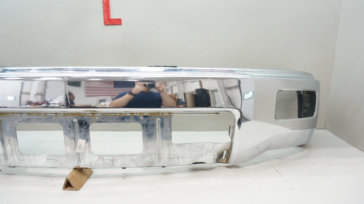2014-2015 CHEVROLET SILVERADO 1500 FRONT METAL BUMPER COVER OEM