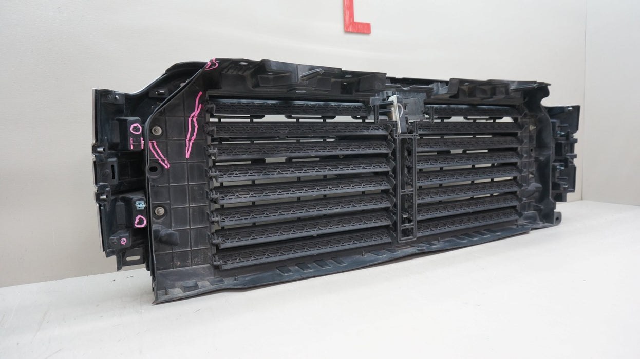 2021-2023 FORD F150 FRONT BUMPER RADIATOR GRILLE WITH SHUTTER ASSY OEM ML34-8475