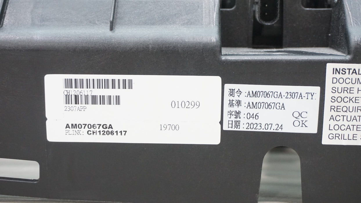 2019-2023 JEEP CHEROKEE FRONT RADIATOR ACTIVE SHUTTER TONG YANG AFTERMARKET