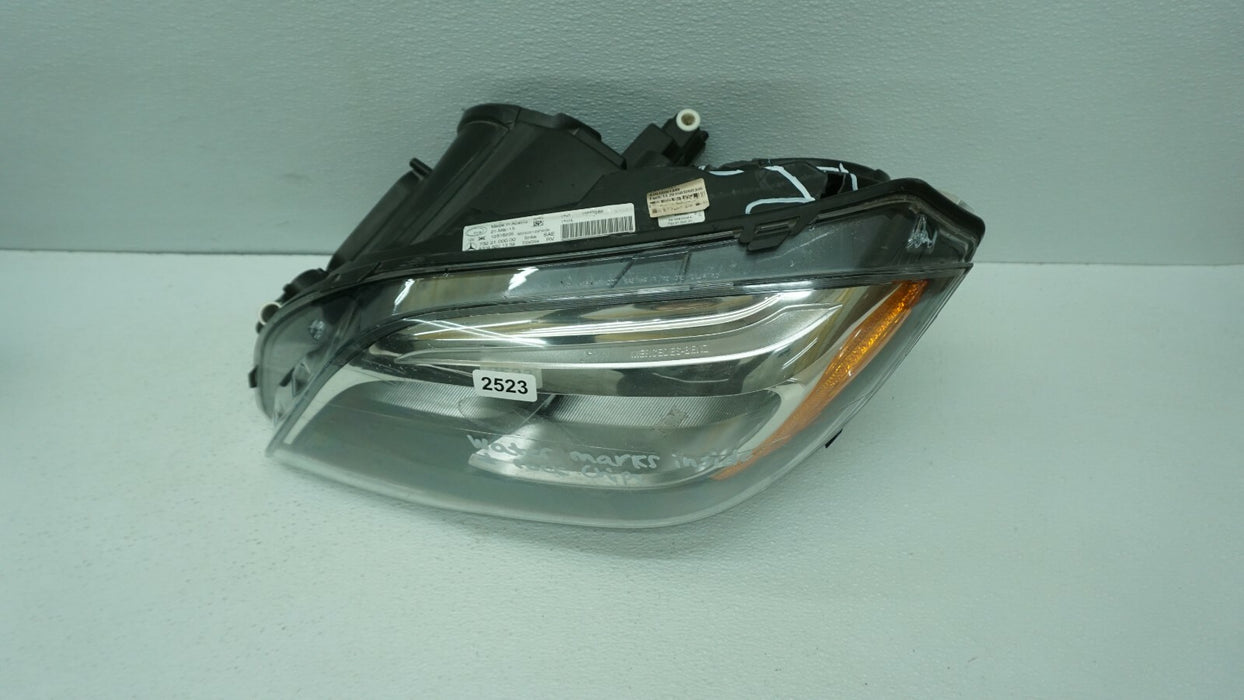 2013-2015 MERCEDES GLK300 X204 FRONT LEFT DRIVER SIDE HEADLIGHT LAMP HALO OEM
