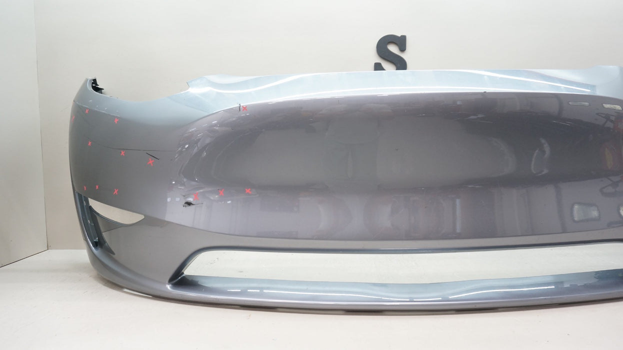 2020-2024 TESLA MODEL Y FRONT BUMPER COVER PANEL OEM 1493745-00-A