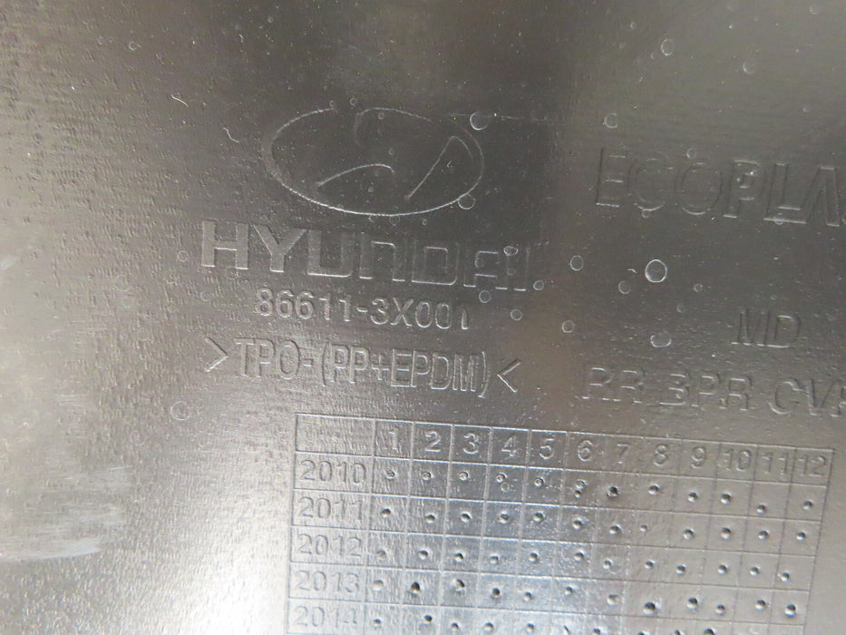 2011-2013 HYUNDAI ELANTRA REAR BUMPER COVER OEM 86611-3X001