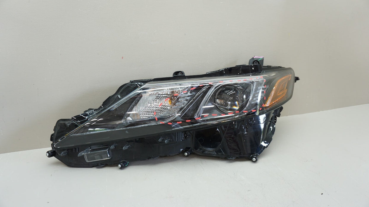 2019 TOYOTA CAMRY L LE SE FRONT LEFT DRIVER SIDE HEADLIGHT LIGHT LAMP LED OEM