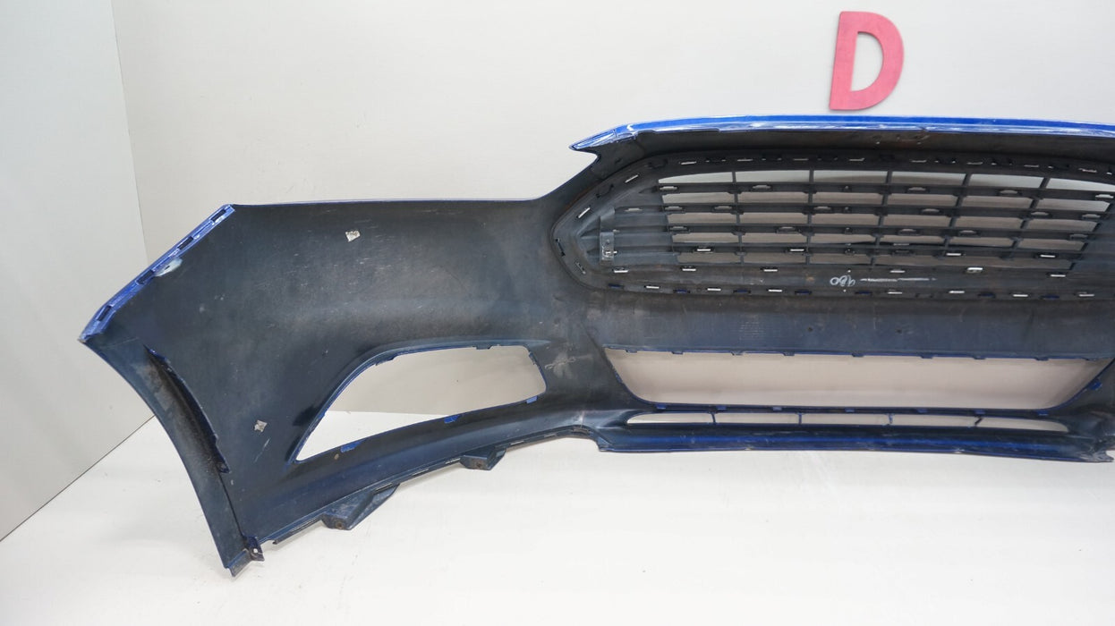2013-2016 FORD FUSION FRONT BUMPER COVER PANEL WITH GRILLE OEM ES73-17757