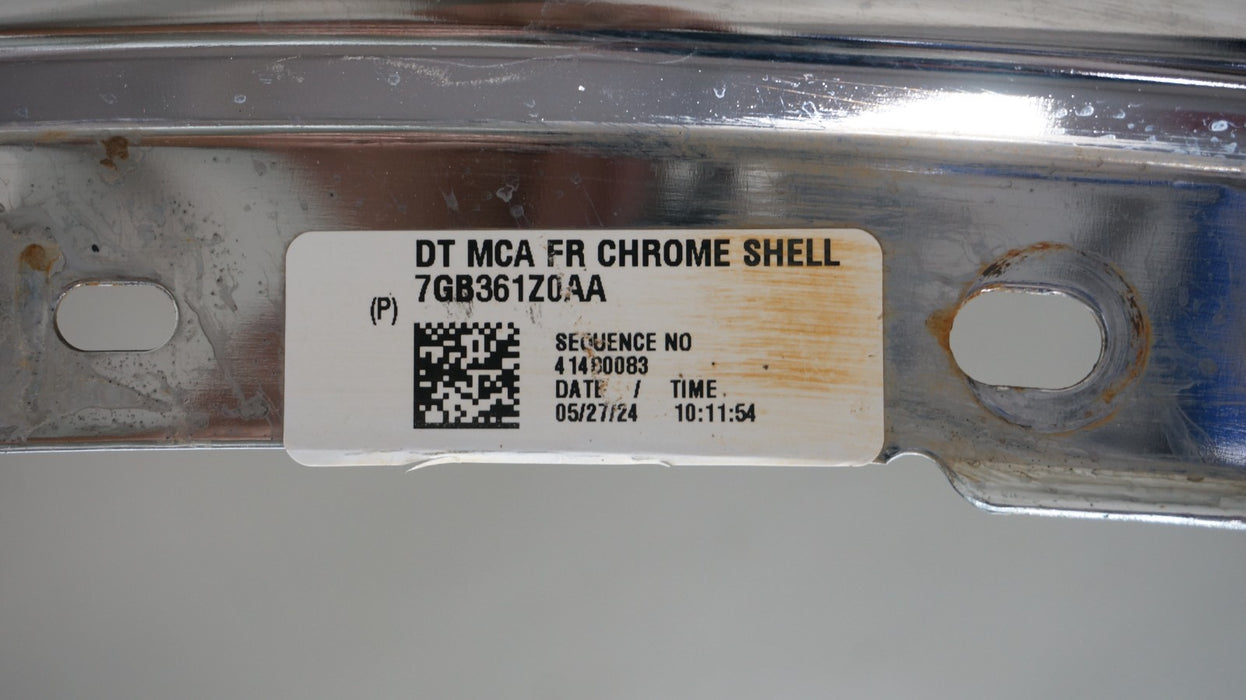 2025-2026 DODGE RAM 1500 FRONT CHROME METAL BUMPER COVER 7GB361Z0AA OEM